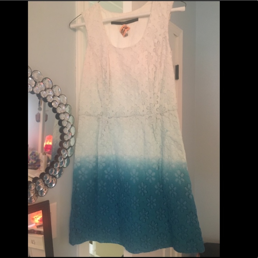 Blue and white Kensie dress